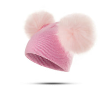 Load image into Gallery viewer, Adorable Warm Wooly Pom Pom Hat