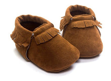Load image into Gallery viewer, Adorable Suede Fringe Baby Boots