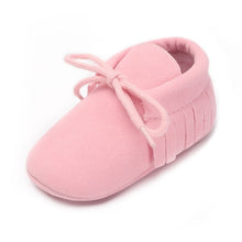 Load image into Gallery viewer, Adorable Suede Fringe Baby Boots