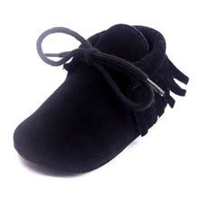 Load image into Gallery viewer, Adorable Suede Fringe Baby Boots