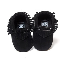 Load image into Gallery viewer, Adorable Suede Fringe Baby Boots
