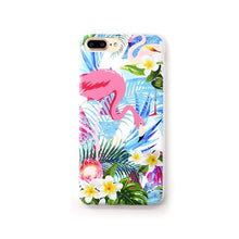 Load image into Gallery viewer, Funky Flamingo iPhone Case
