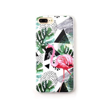 Load image into Gallery viewer, Funky Flamingo iPhone Case
