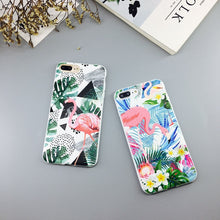 Load image into Gallery viewer, Funky Flamingo iPhone Case
