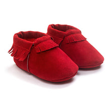 Load image into Gallery viewer, Adorable Suede Fringe Baby Boots
